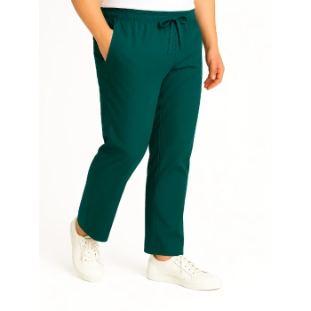 Spodnie z trokiem bawełna 100% zielone roz. XL